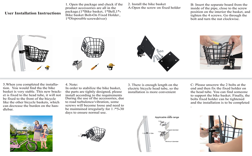  Small Bike Basket Scooter Basket