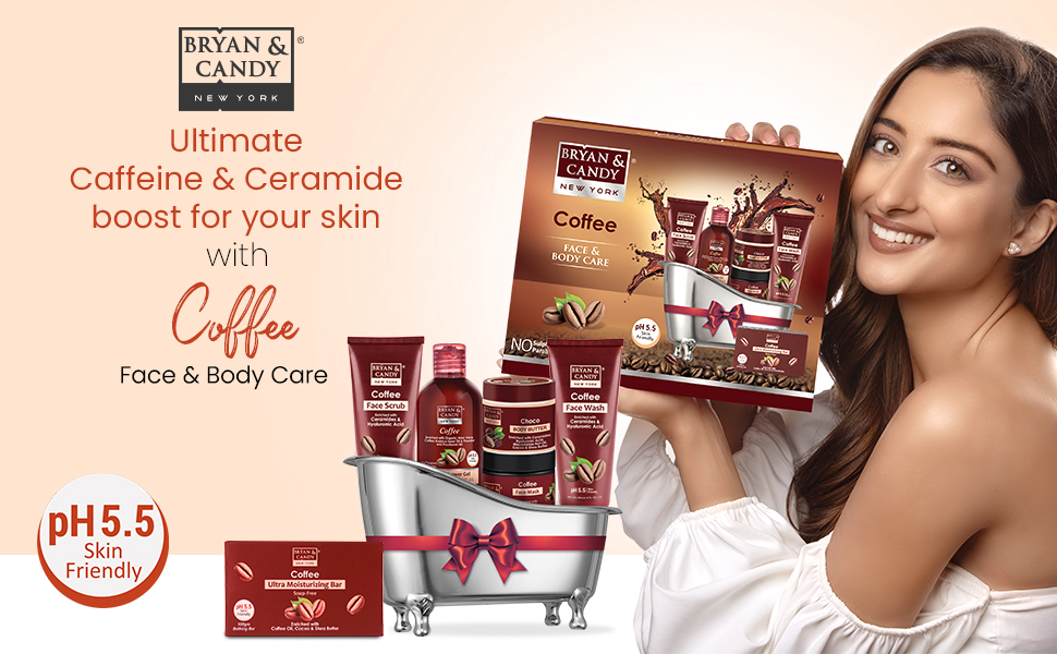 bryan and candy coffee tub kit gift set for women and men