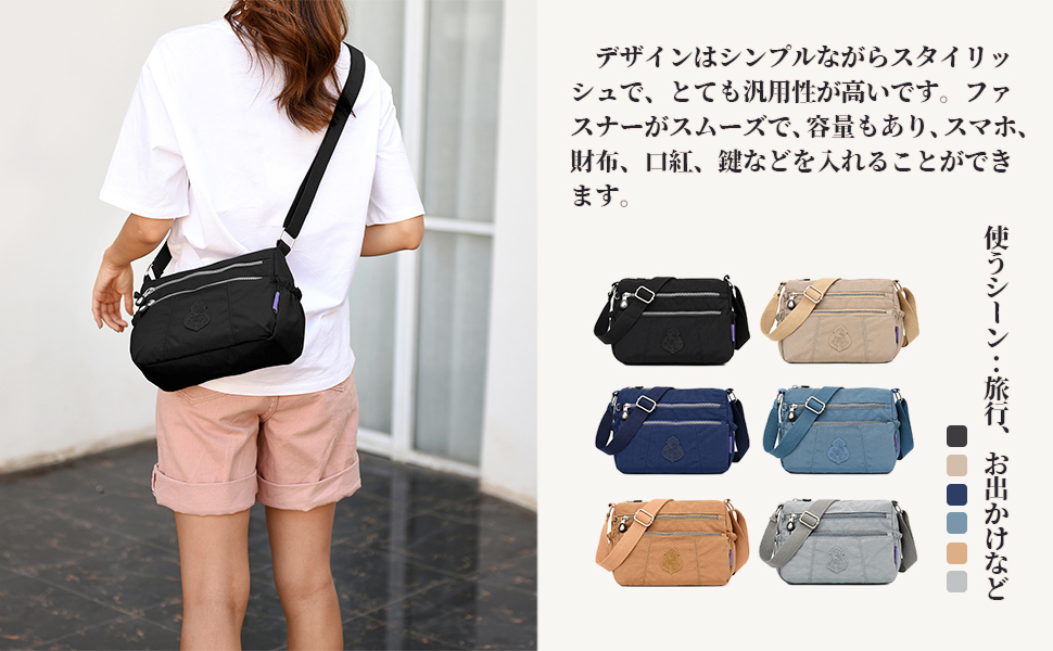 美品　レディース　ショルダー　バッグ Amazon | [NANJUN] ショルダーバッグ レディース レジャーバッグ
