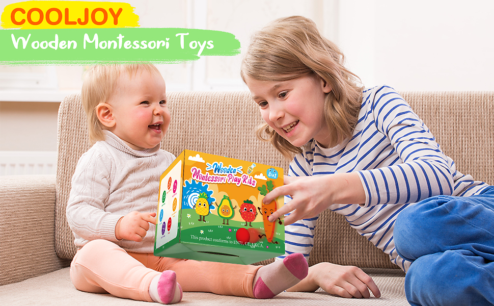 Montessori toys from 1 year