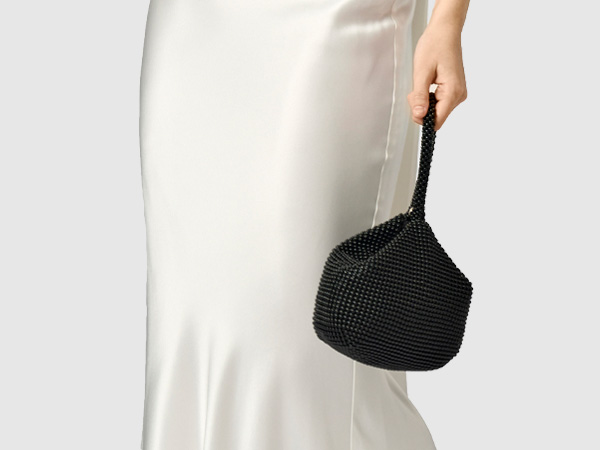 black clutch purse for women