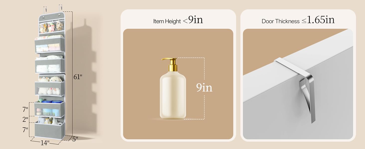 over the door storage organizer