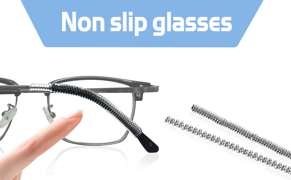 Fizzest Anti Slip For Glasses，Elastic Comfort Silicone Non