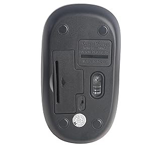 Acer Flow Wireless Mouse | 1600 DPI Optical Sensor | 2.4GHz Wireless with USB Nano Receiver | Ergonomic Lightweight Design | Smooth Tracking for Laptop, PC & Mac – Black/Red 74 9