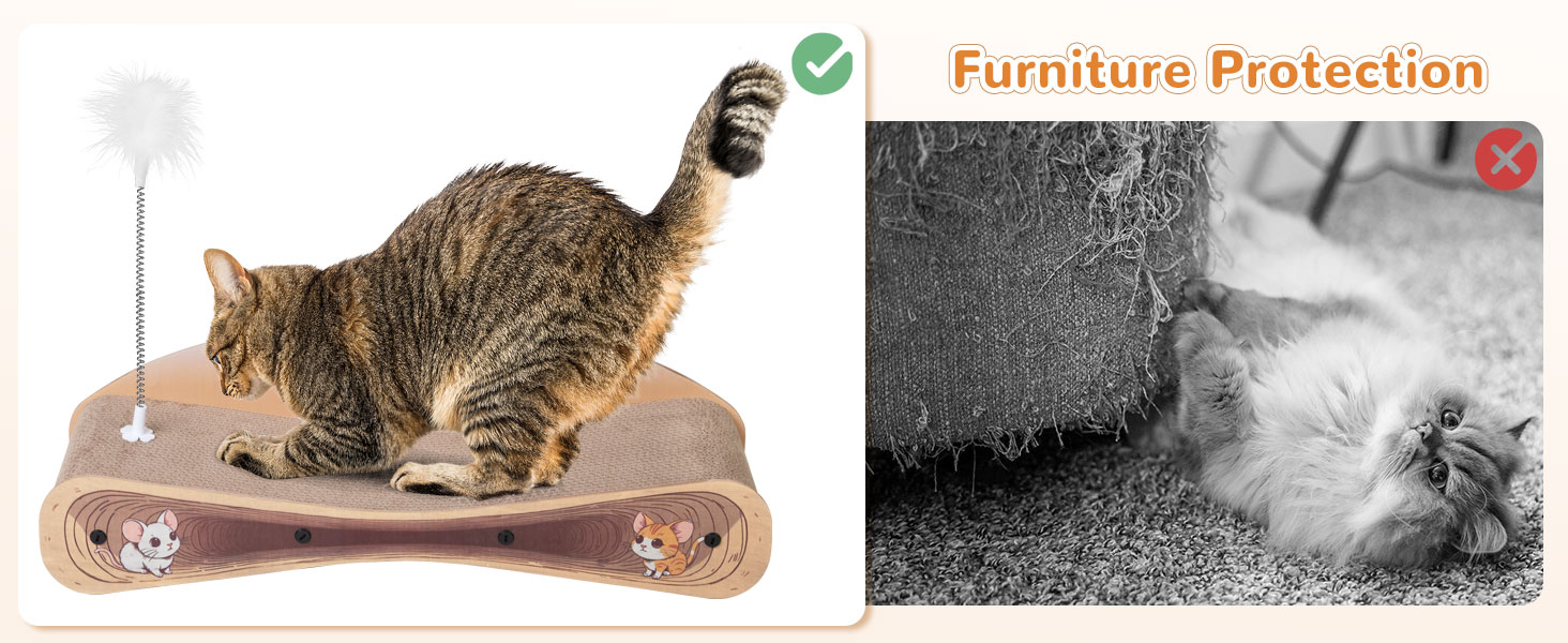 Cardboard Cat Scratcher Bed Lounge