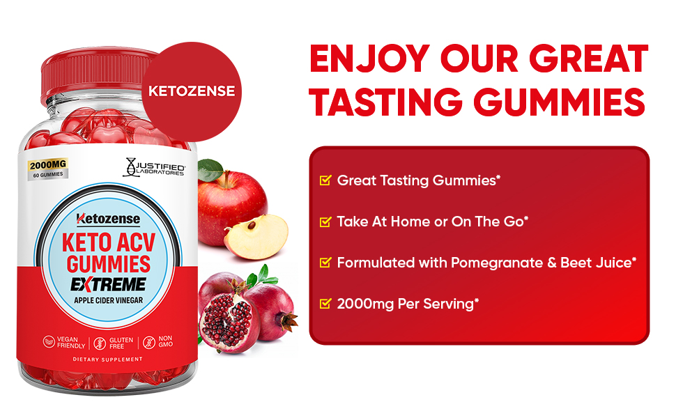Ketozense Keto ACV Extreme Gummies