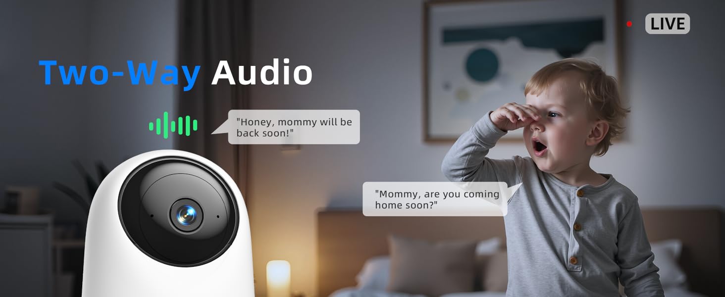 wifi baby monitor for smartphone camera for dogs doggie camera for home with audio kitty camera