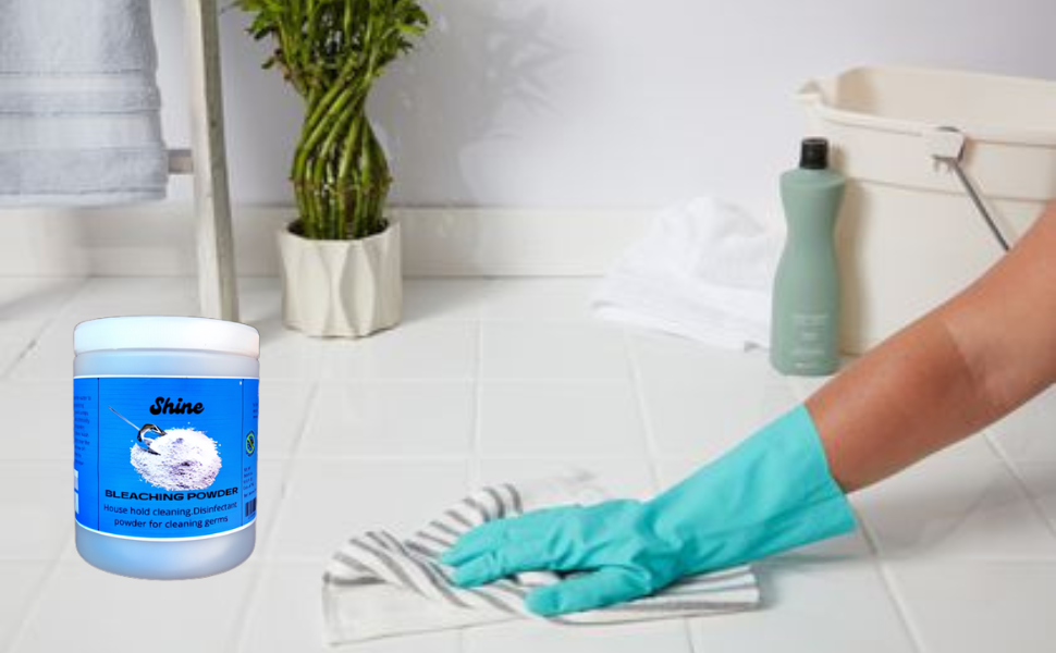 Bleaching Powder 500gm For Household & Kitchen Cleaning Disinfectant to