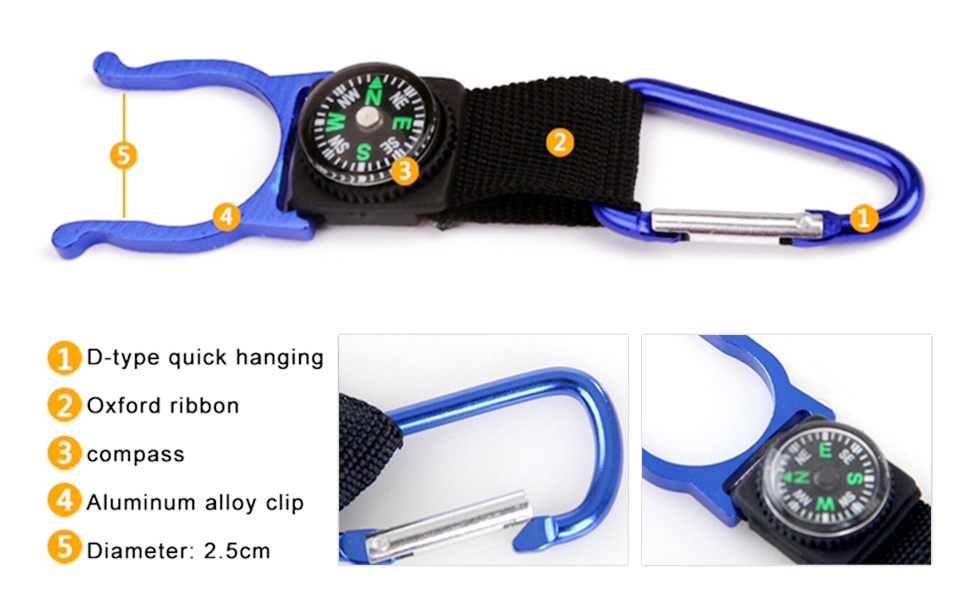 Tragbarer Wasserflasche Getränk Buckle
