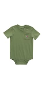 その他 Kids' Long-Sleeve Pocket Bodysuit Amazon.com: Carhartt Kid's CA5001 Long-Sleeve Pocket