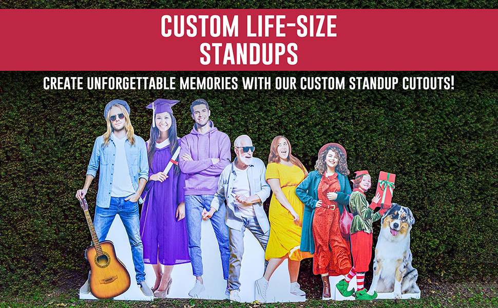 Amazon.com: VictoryStore Custom Life Size Photo Standup
