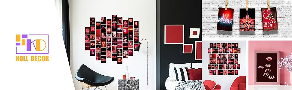 Amazon Com Koll Decor Red Aesthetic Room Decor Wall Collage Aesthetic 50 Set 4 X6 Prints Neon Dark Red Photo Wall Collage Kit Decoration Pictures For Teen Girls Academia Bedroom Posters Posters Amazon Com Koll Decor Red Aesthetic Room Decor Wall Collage Aesthetic 50 Set 4 X6 Prints Neon Dark Red Photo Wall Collage Kit Decoration Pictures For Teen Girls Academia Bedroom Posters Posters