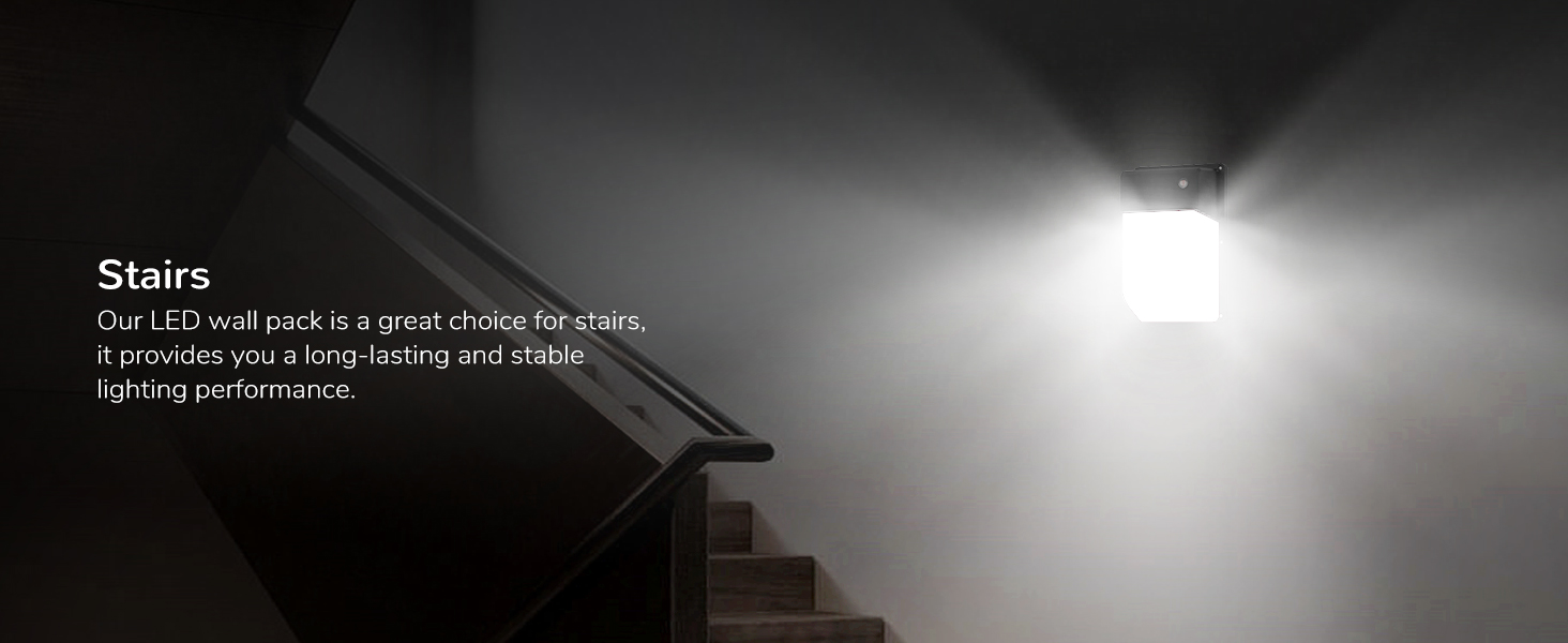 LED Wall Pack Light with Photocell