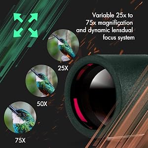 camping mini coated monocular telescope spotting scope for long distance