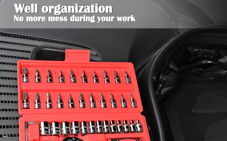 46-in-1 Multi-Purpose Hand Tool Kit