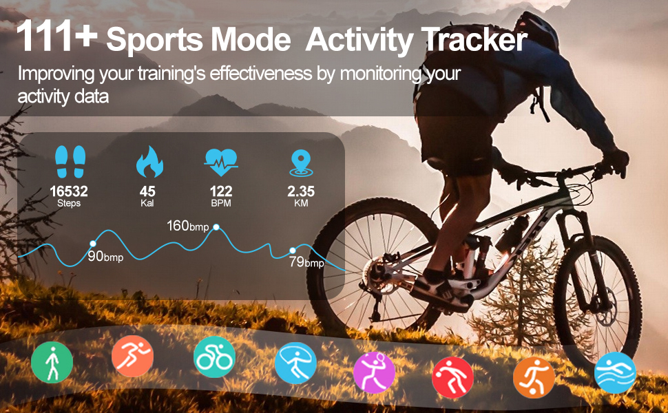 Waterproof sports watch