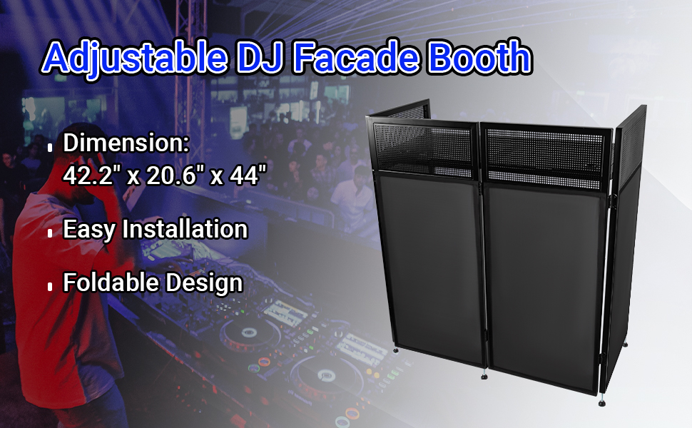 dj facade booth
