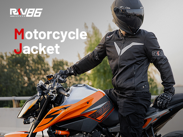 Amazon.com: RKV86 Motorcycle Jacket for Men with CE Armored
