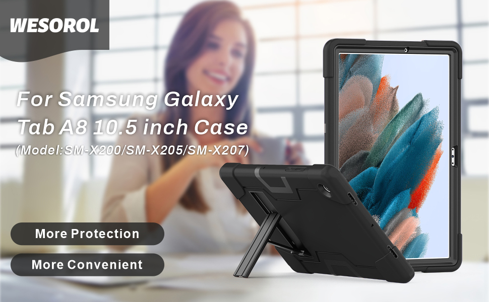 WESOROL Case for Galaxy Tab A8 10.5 Case 2022,Case for