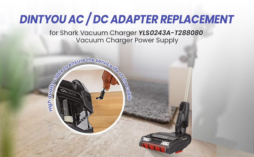 28.8V Charger for Shark Cordless Vacuum, Replacement Shark