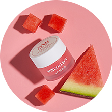 Organic Lip Scrubs Exfoliator and Moisturiser with Lip Brush