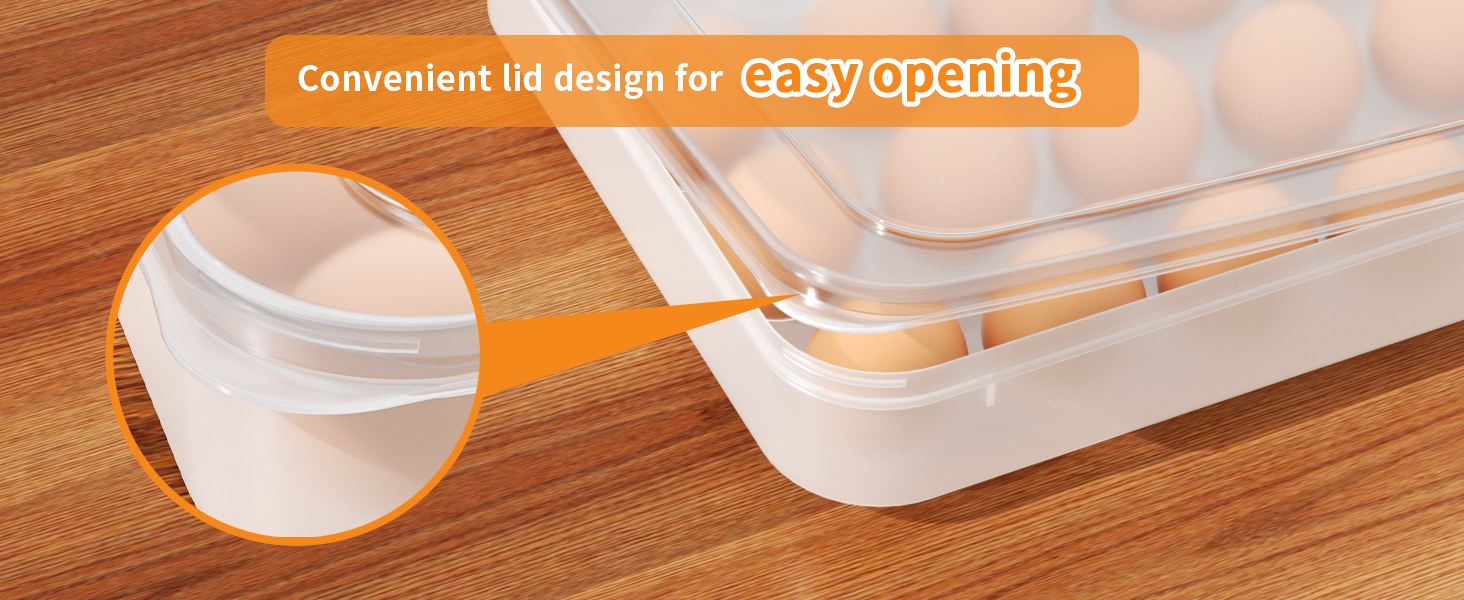 77L Deviled Egg Containers with Lid, (Set of 3), Plastic