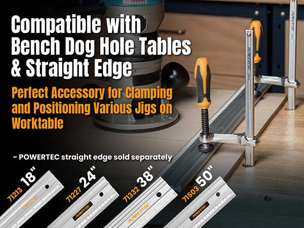 RAK-AS0910 Amazon.com : POWERTEC Quick Screw Guide Rail Clamps for BOW