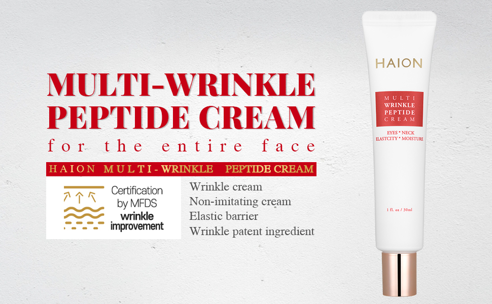HAION Multi-wrinkle peptide Cream 30ml