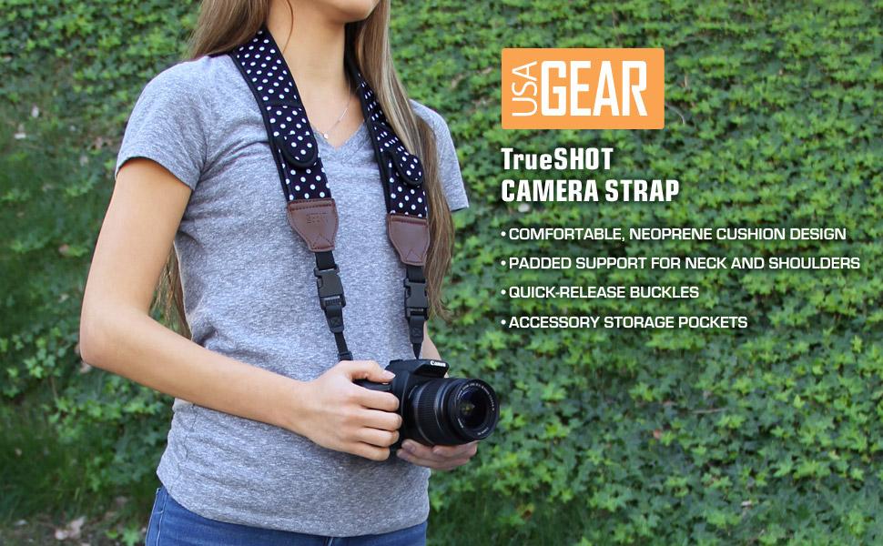 USA Gear TrueSHOT Neck Strap