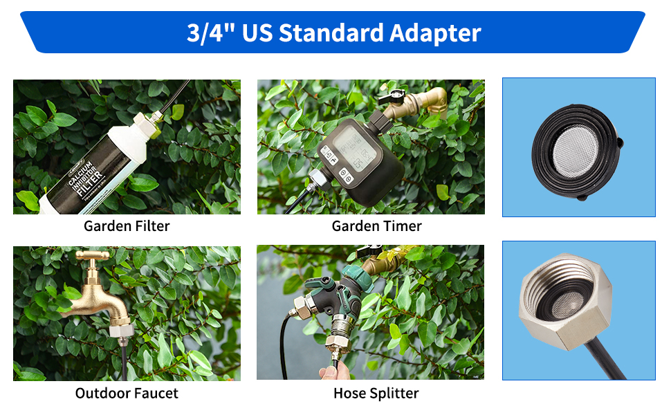 Aomedeelf 82FT Misters for Outside Patio,Outdoor Misting