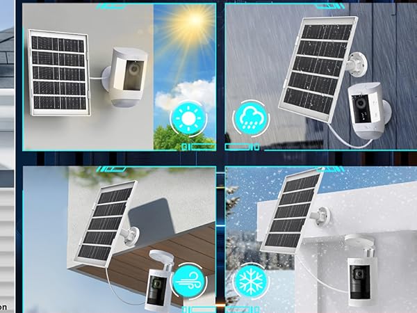 Amazon.com : Ring Solar Panel for Stick Up Cam, Spotlight Amazon.com : Ring Solar Panel for Stick Up Cam, Spotlight