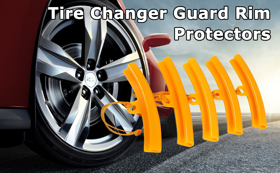 5 Pcs Car Tire Rim Protectors, Keenso Motorcycle Wheel Rim