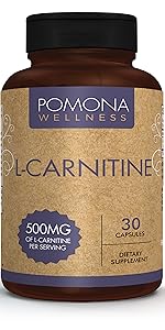 Pomona Wellness L-Carnitine Dietary Supplement