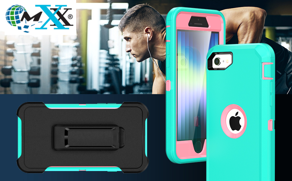 MXX iPhone SE 2022 / SE 2020 Heavy Duty Protective Case