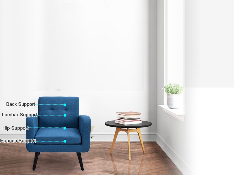 Safstar Modern Upholstered Armchair