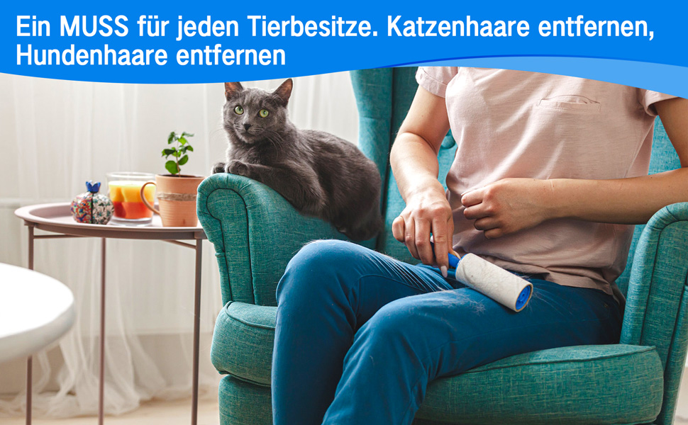 fusselrollen für tierhaare Tierhaar Roller fusselrolle tierhaarentferner ersatzrolle lint roller