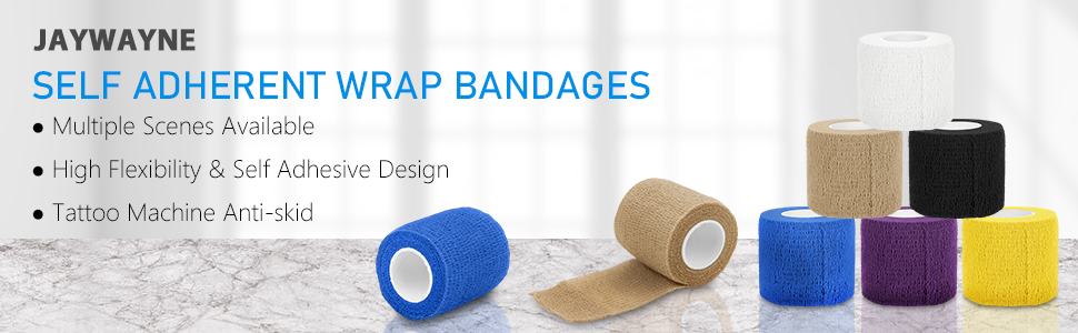 SELF ADHERENT WRAP BANDAGES