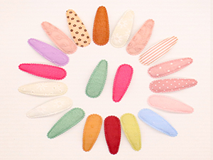 Wrapped Mini Baby Hair Clips