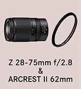 【セット買い】 Nikon ニコン ミラーレス一眼 レンズ NIKKOR Z 28-75mm f/2.8 & ARCREST II PROTECTION FILTER 67mm ARII-PF67