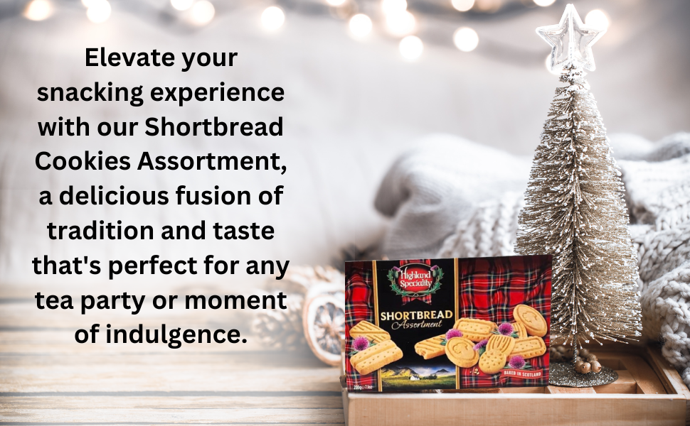 Shortbread Cookies Scottish Shortbread Traditional Tea Party Twin Pack Family Snack gift kids adult