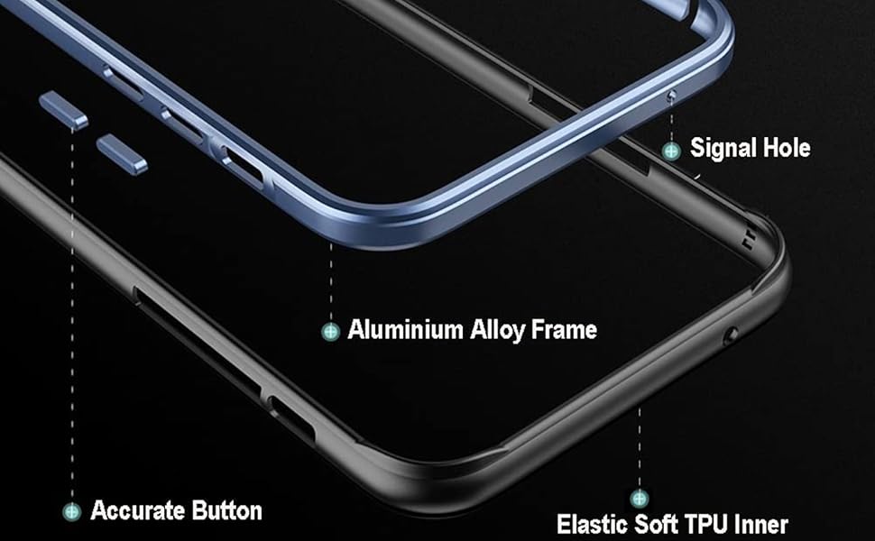 iPhone 16 Pro Max Bumper Metal