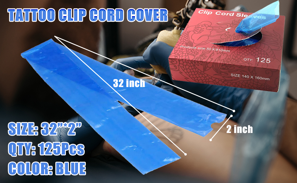 Clip Cord Covers with Grip Tape Wraps