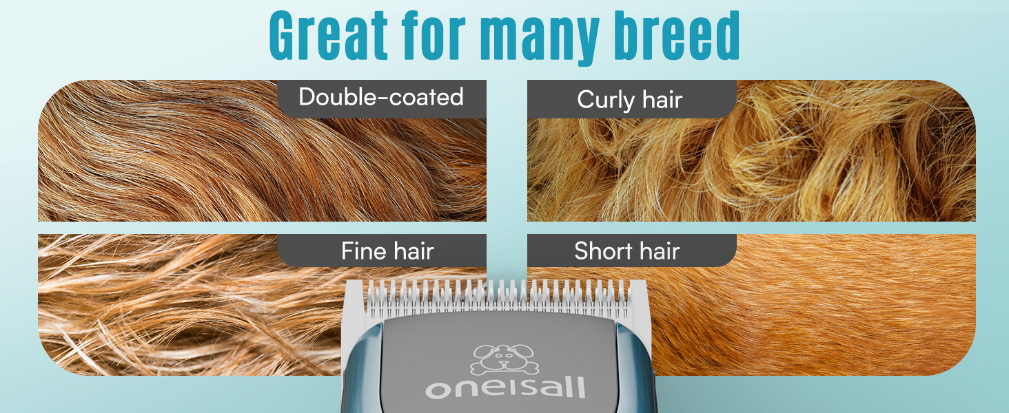 oneisall Dog Clippers Professional for Thick Hair,Dog Clippers for