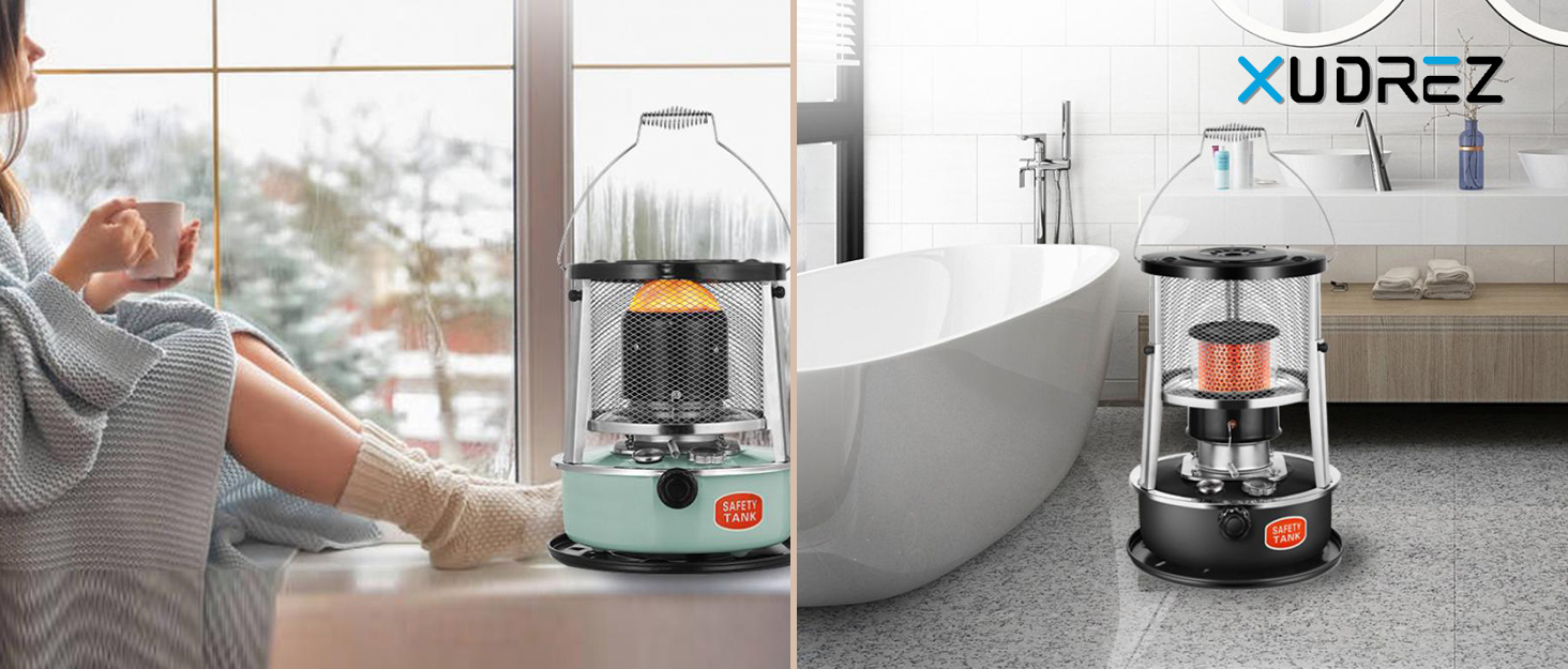 Kerosene Stove Heater, Portable Kerosene Heater for Camping, Patio