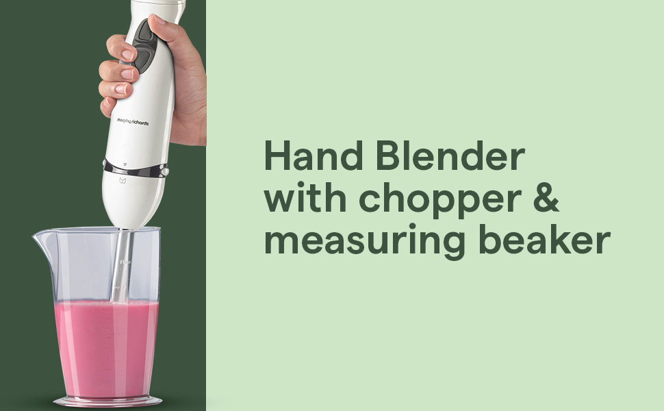 HBCS Hand Blender, 400W (White)