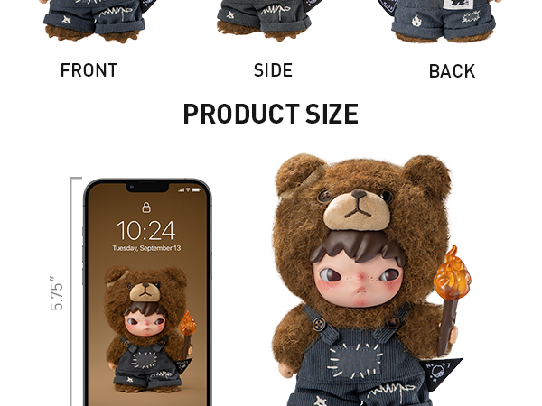 Hirono Living Wild Fight for Joy ぬいぐるみ Hirono Living Wild-Fight for Joy Plush Doll - POP MART (Canada)