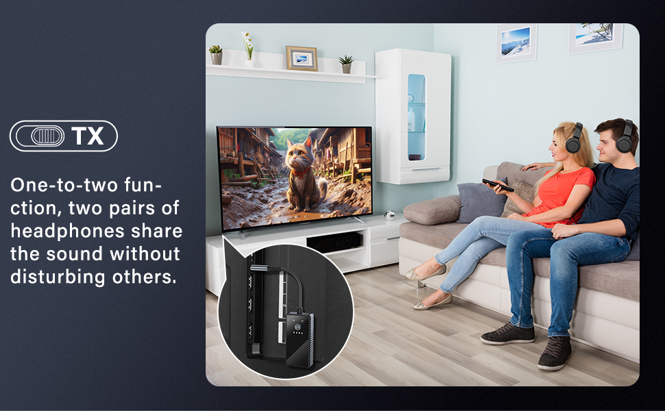 Bluetooth Transmitter for TV