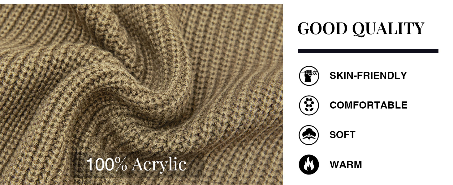 Mens Cardigan Sweater Casual V Neck Open Front Ribbed Long Winter Sweaters