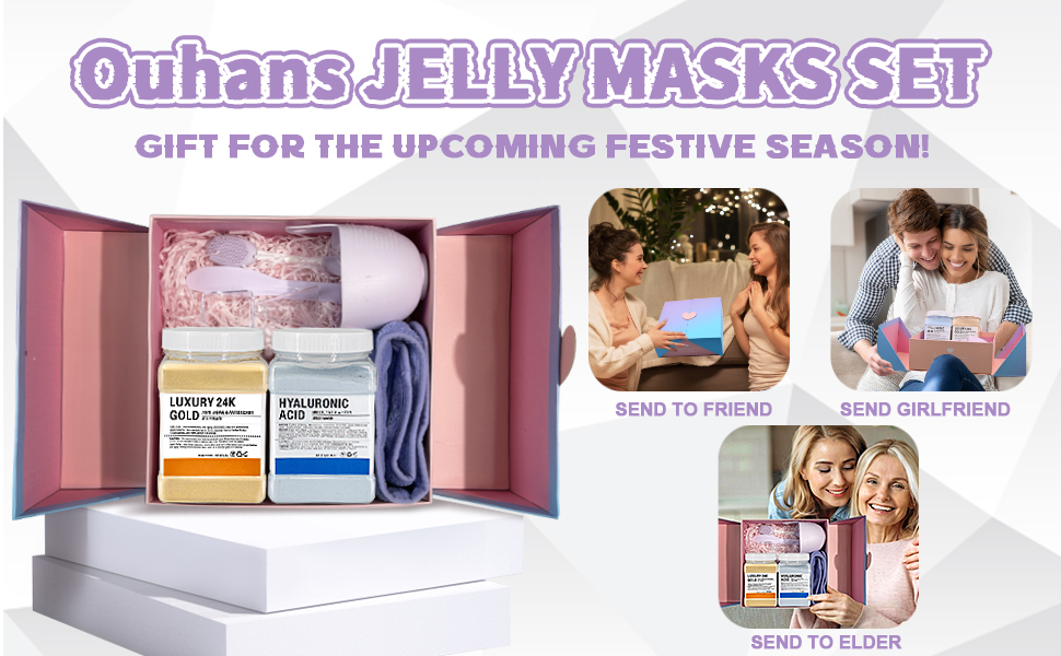 jelly masks for facials professional hydro jelly facial mask peel off rubber masks