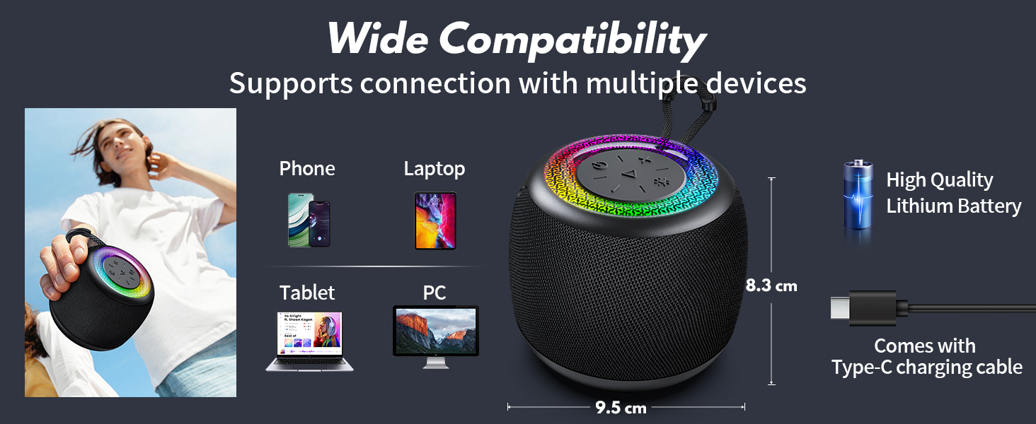 karaoke speaker with microphone